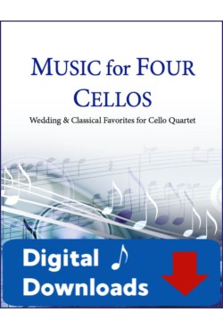 Music for Four Cellos - Choose a Volume! 78500X - Digital Download